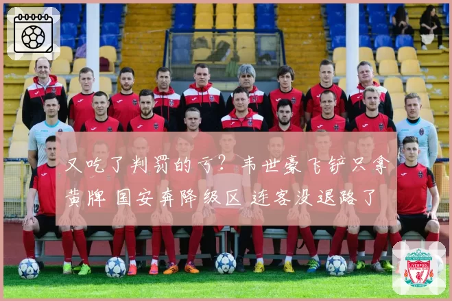 又吃了判罚的亏?韦世豪飞铲只拿黄牌 国安奔降级区 连客没退路了
